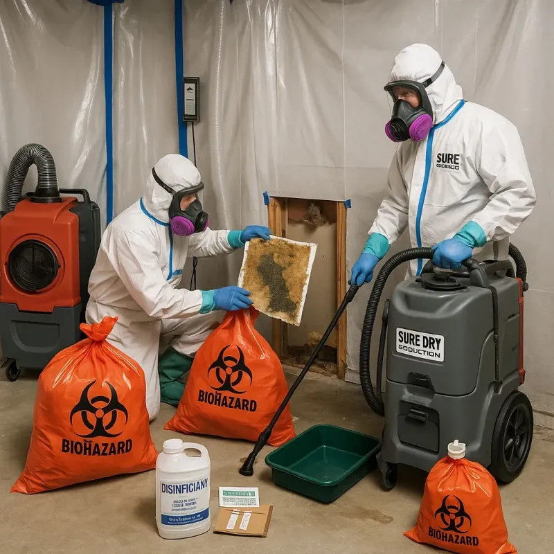 Contaminated Water Handling Protocols process in Lucas County, OH