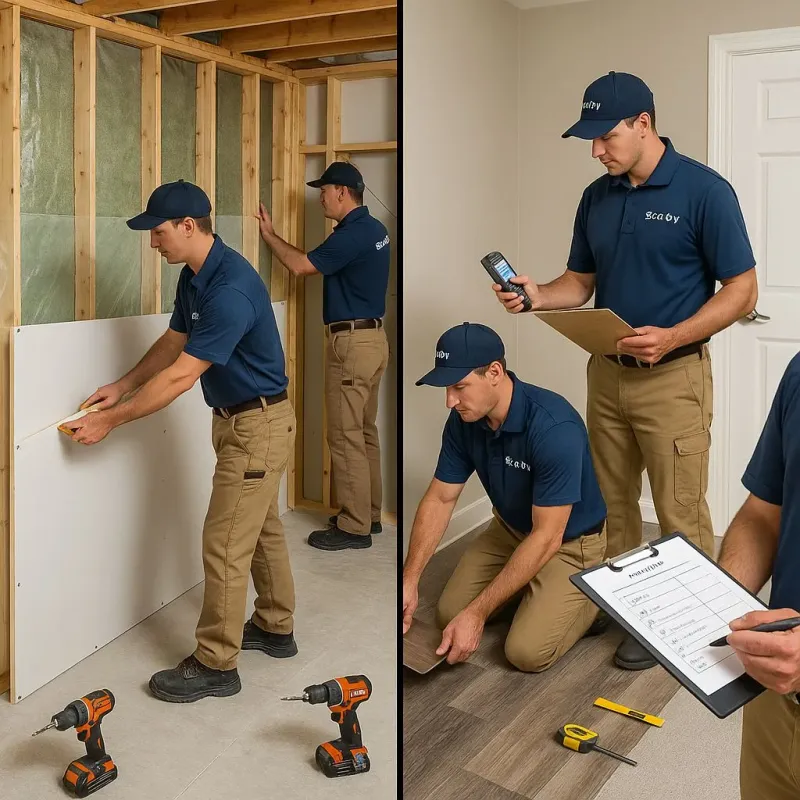 Repairs and Reconstruction process in Lucas County, OH